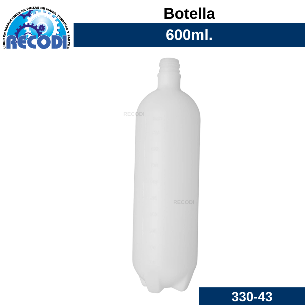 Botella flush 600ml