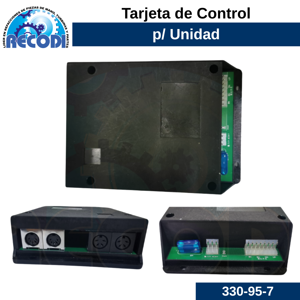 Tarjeta de control unidad