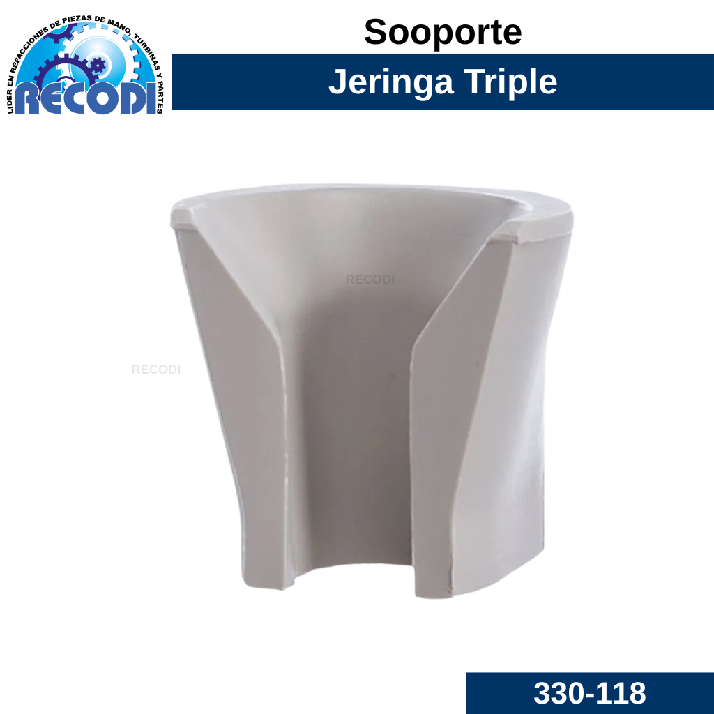 Soporte p/ jeringa triple
