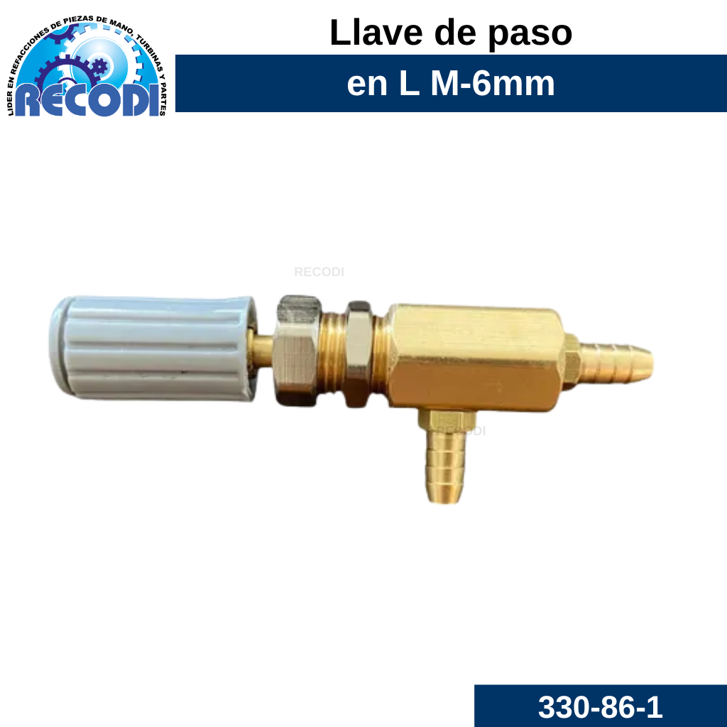 Llave de paso 1/4
