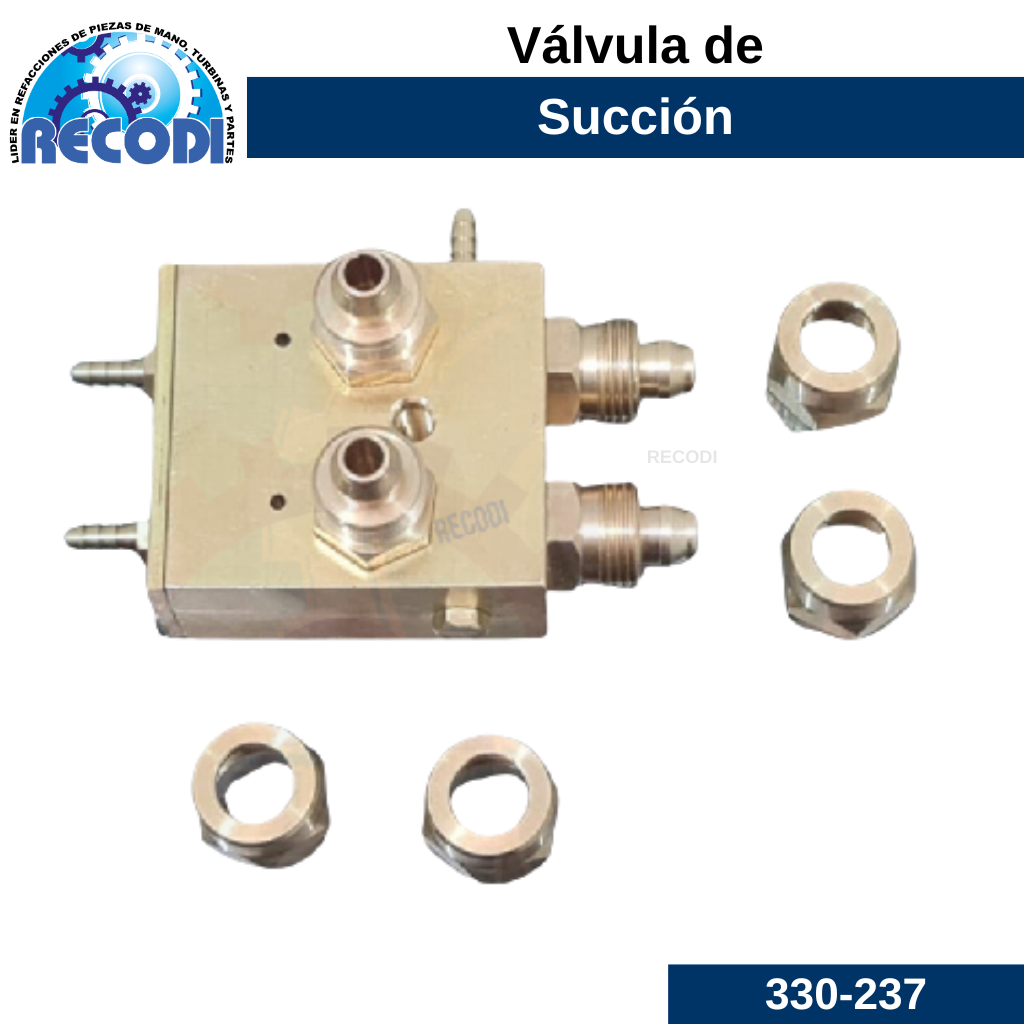 Válvula de succión 4R