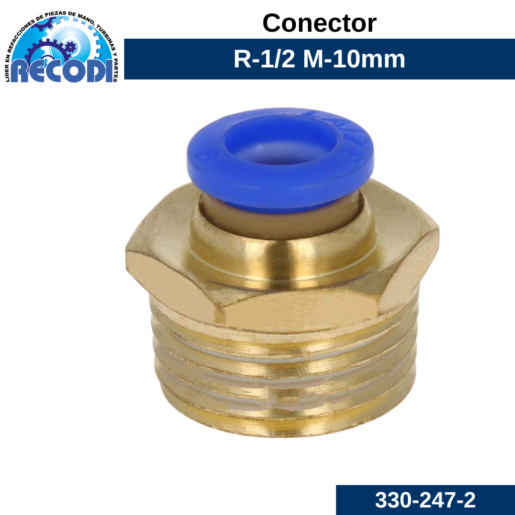 Conector rápido 10x1/2