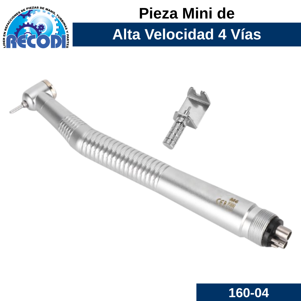 Pieza de mano mini 4 vías