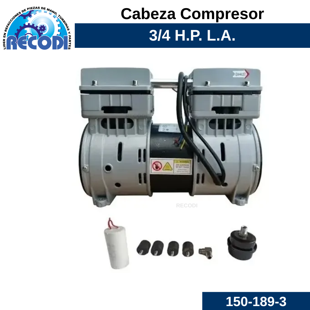 Cabeza compresor 3/4HP