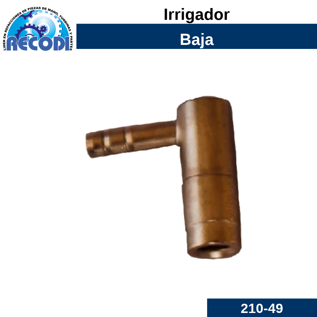 Irrigador p/ tipo E