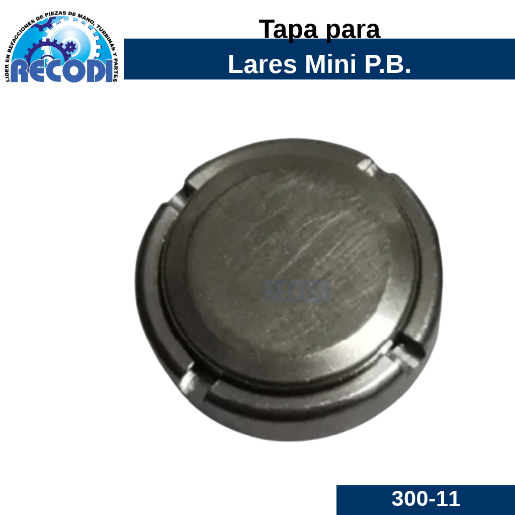 Tapa lares mini p.b.