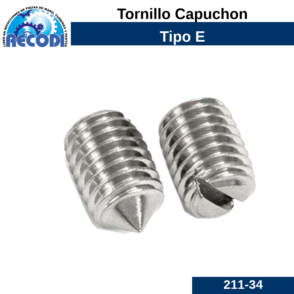 Tornillo capuchon