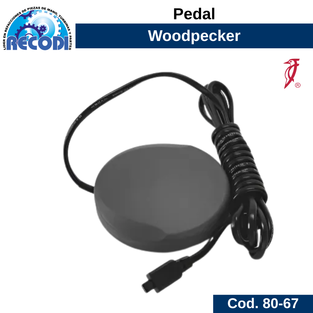 Pedal redondo p/ escariador