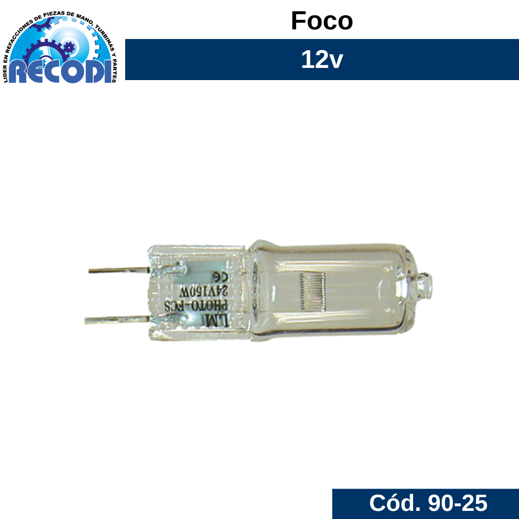 Foco 12V 50W