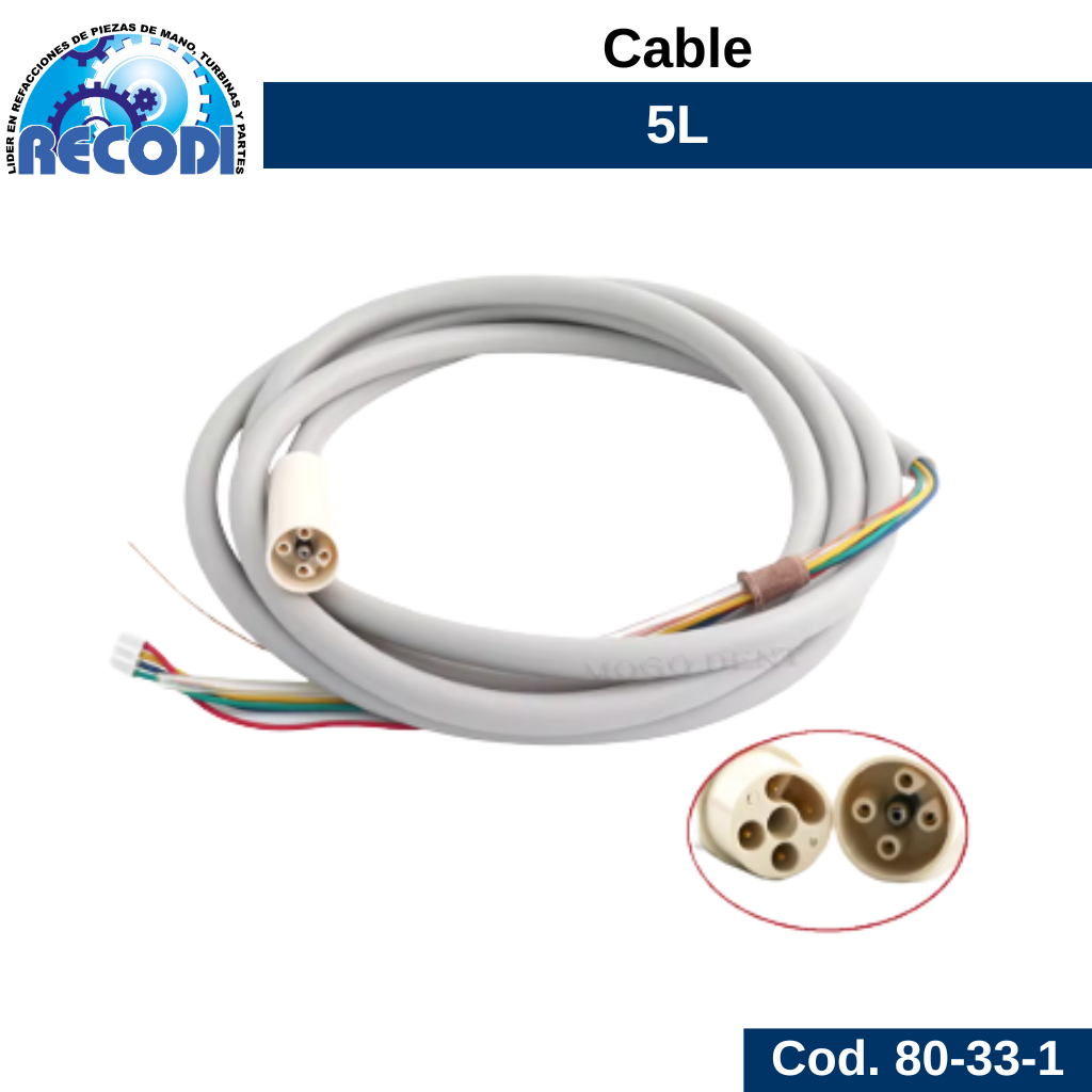Cable 5L p/ escariador