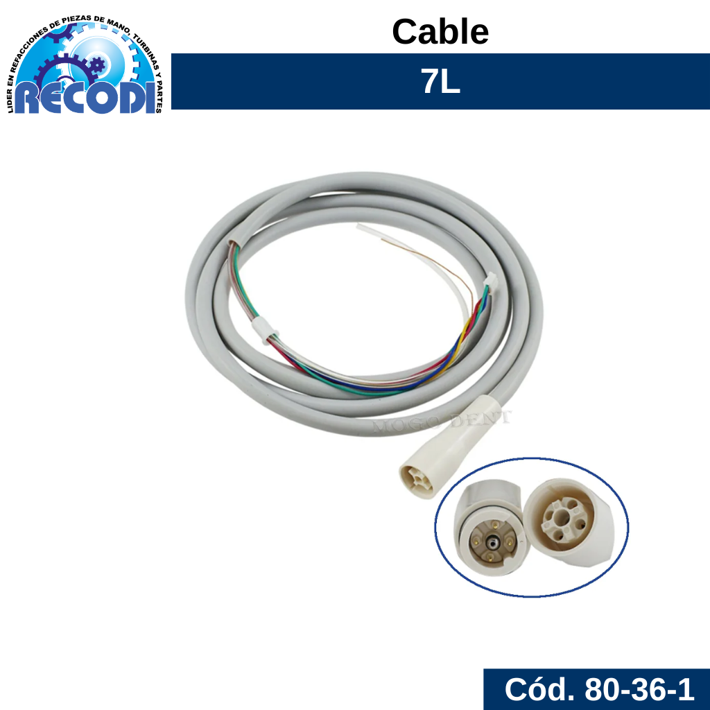 Cable 7L p/ escariador
