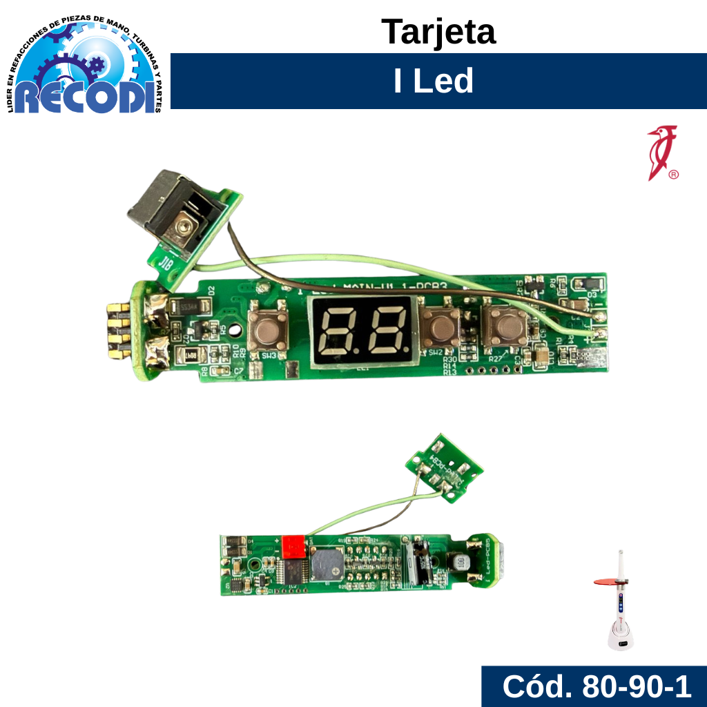 Tarjeta Lámpara I Led