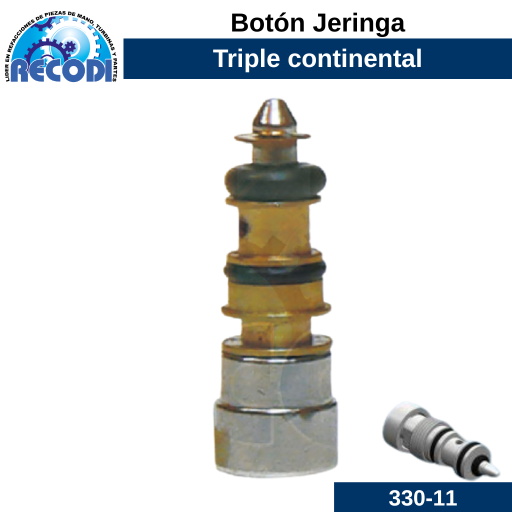 Botón p/ jeringa