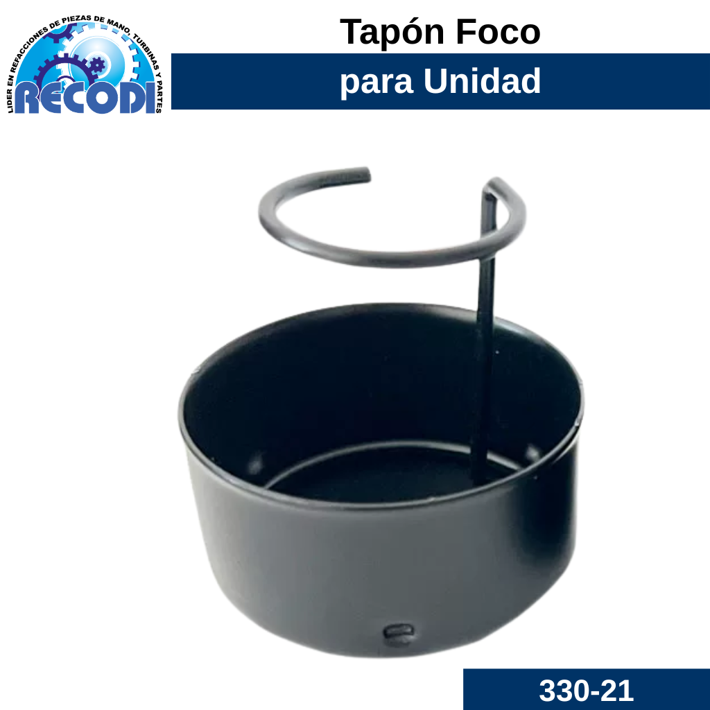 Tapón p/ foco unidad