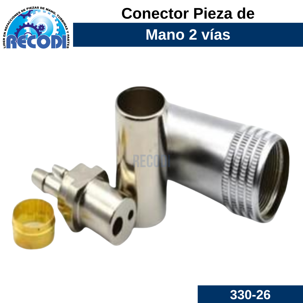 Conector 2 vías
