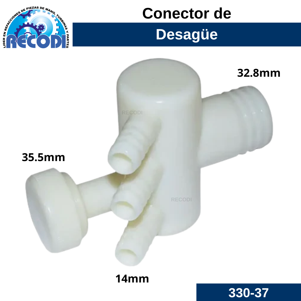 Conector de desagüe