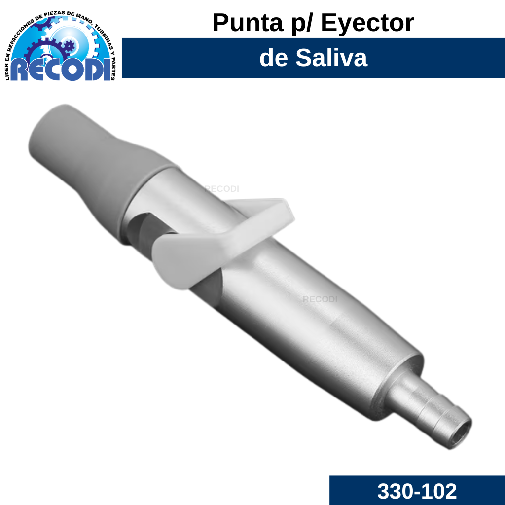 Punta para eyector saliva