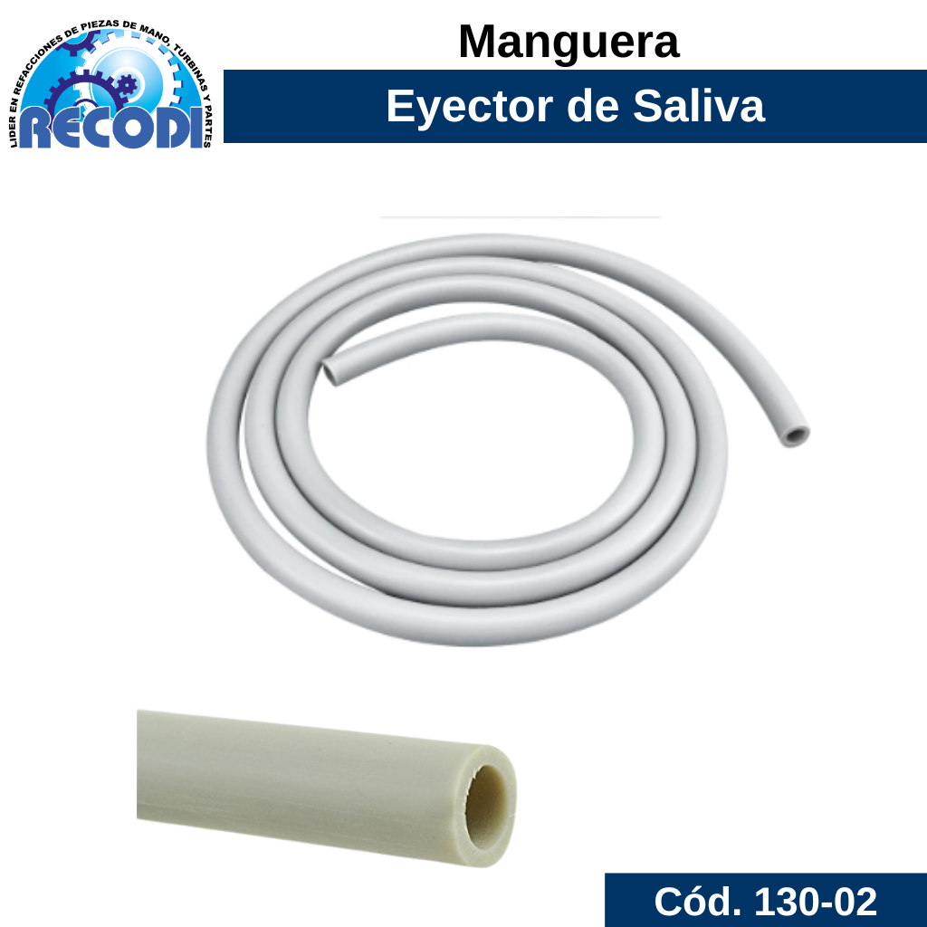 Manguera eyector saliva por Metro