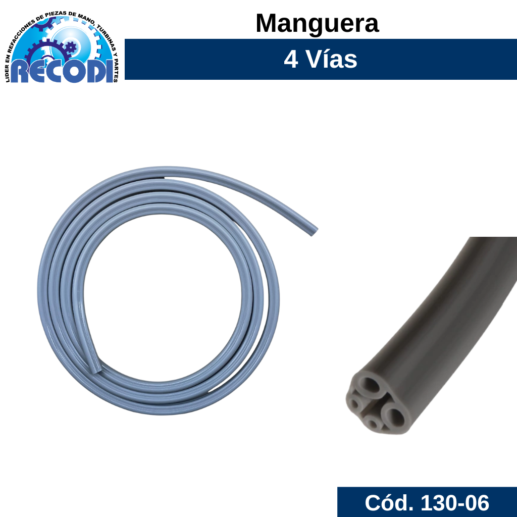 Manguera 4 vías por Metro