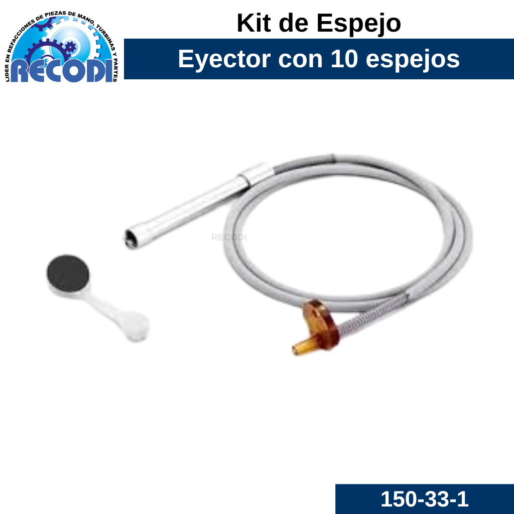 Kit de espejo con eyector