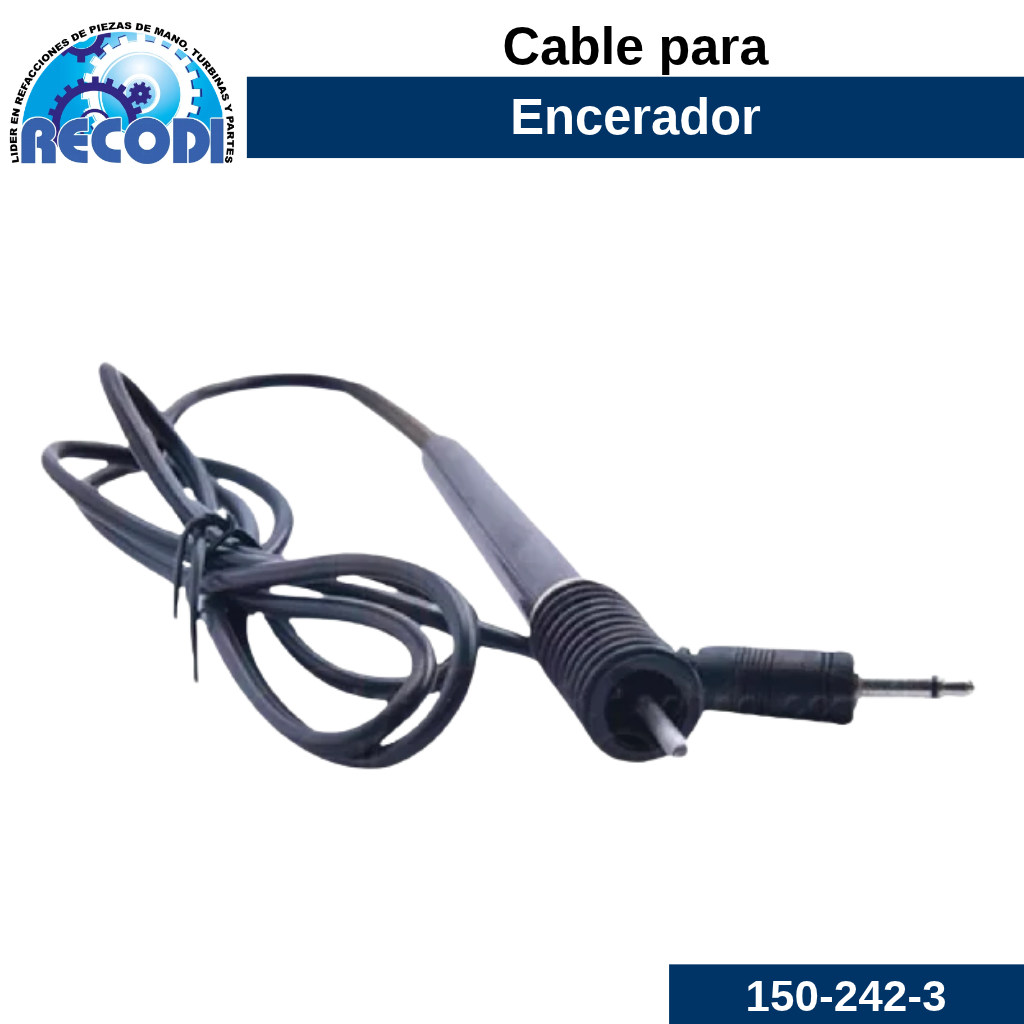 Cable encerador