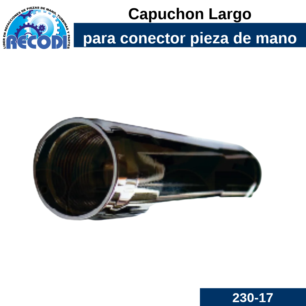 Capuchon largo para conector