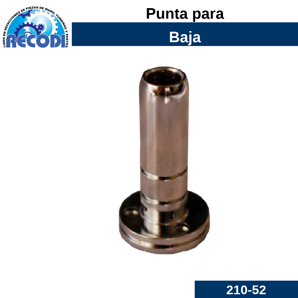 Punta macho p/ tipo E