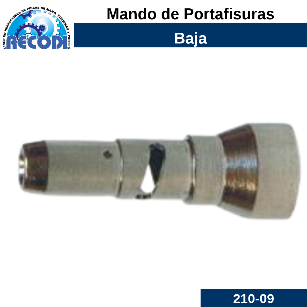 Mando de portafisuras