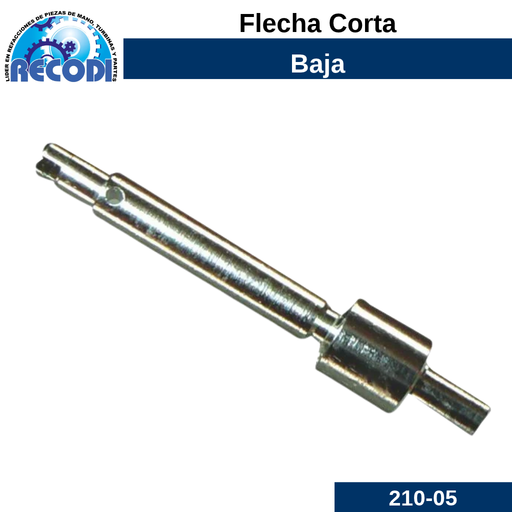 Flecha corta p/ baja