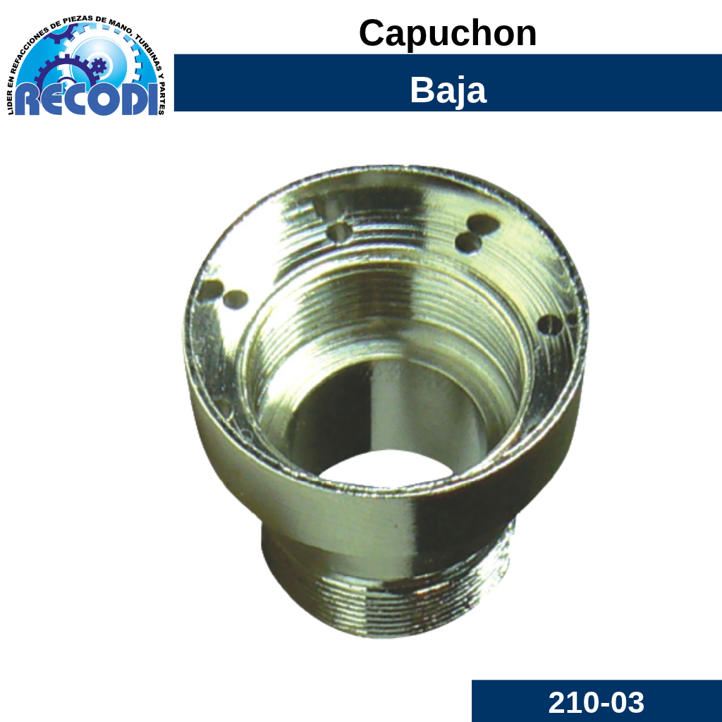 Capuchón p/ baja