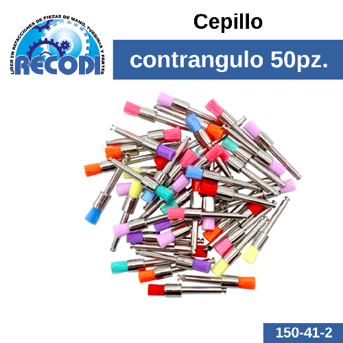 Cepillo profilaxis con 50pz.